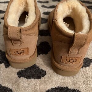 UGG Tan Winter Boots with Cream Lining